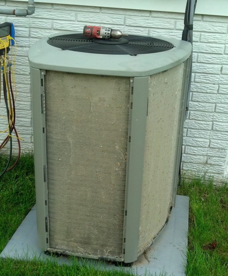 Is it Time to Clean Your AC's Dirty Condenser Coils?